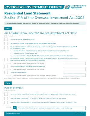 overseas investment office residential land statement.